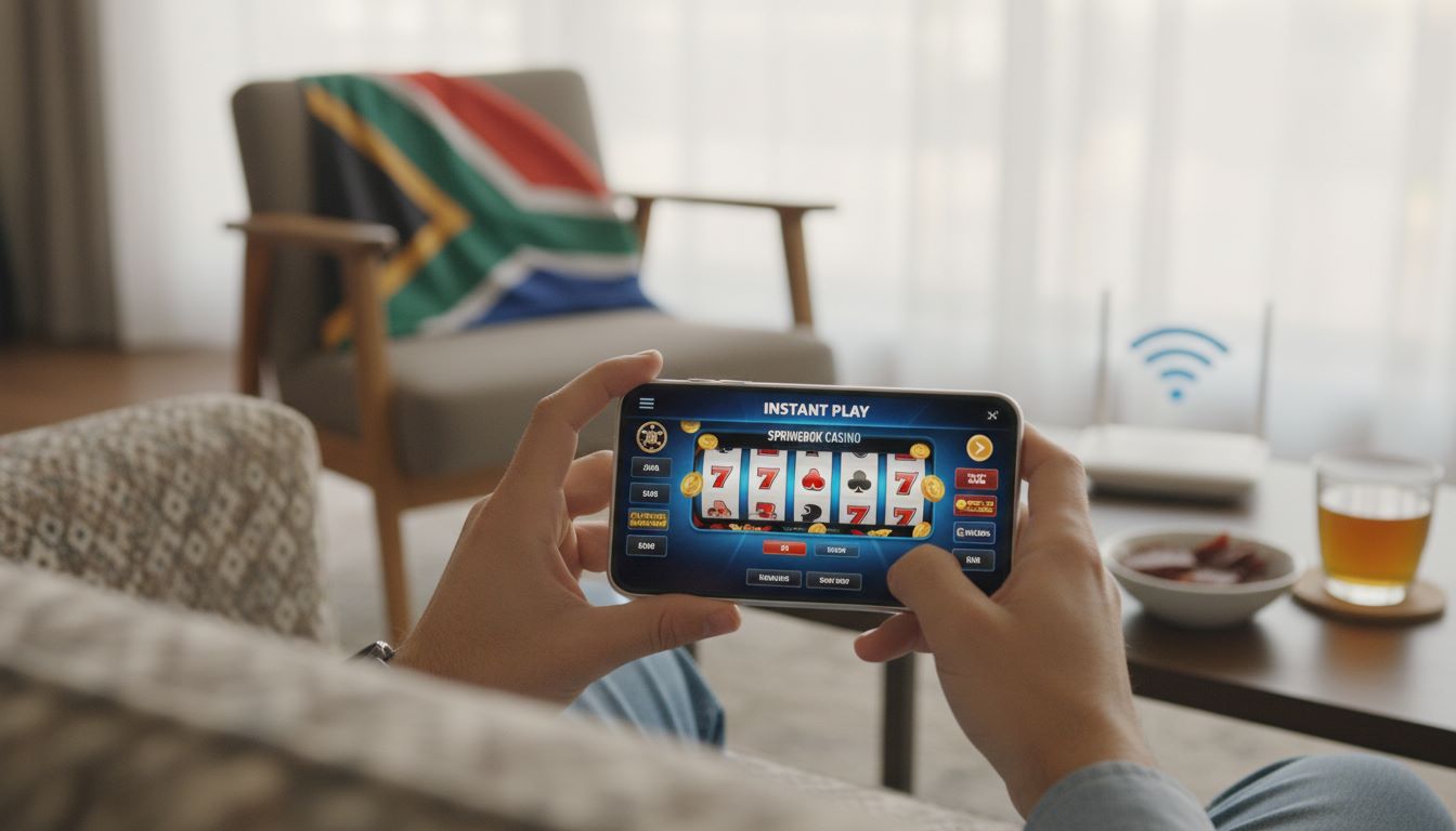 Instant-play casino games compatible with South African ISPs